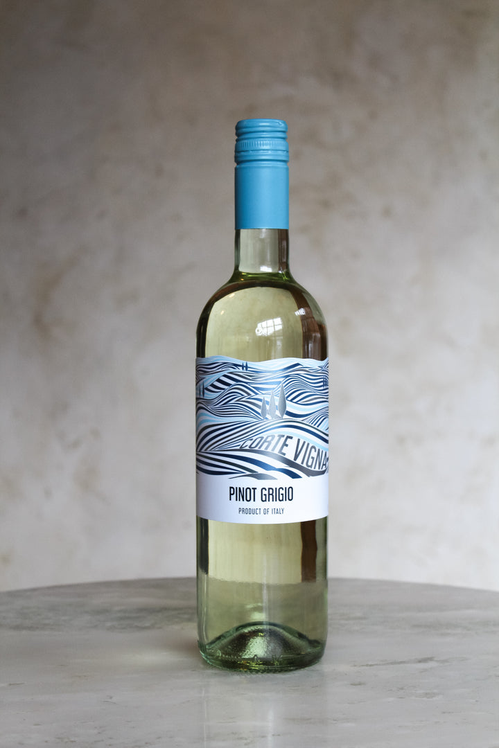 image of Corte Vigna Pinot Grigio wine at Wine Lovers Agency Inc