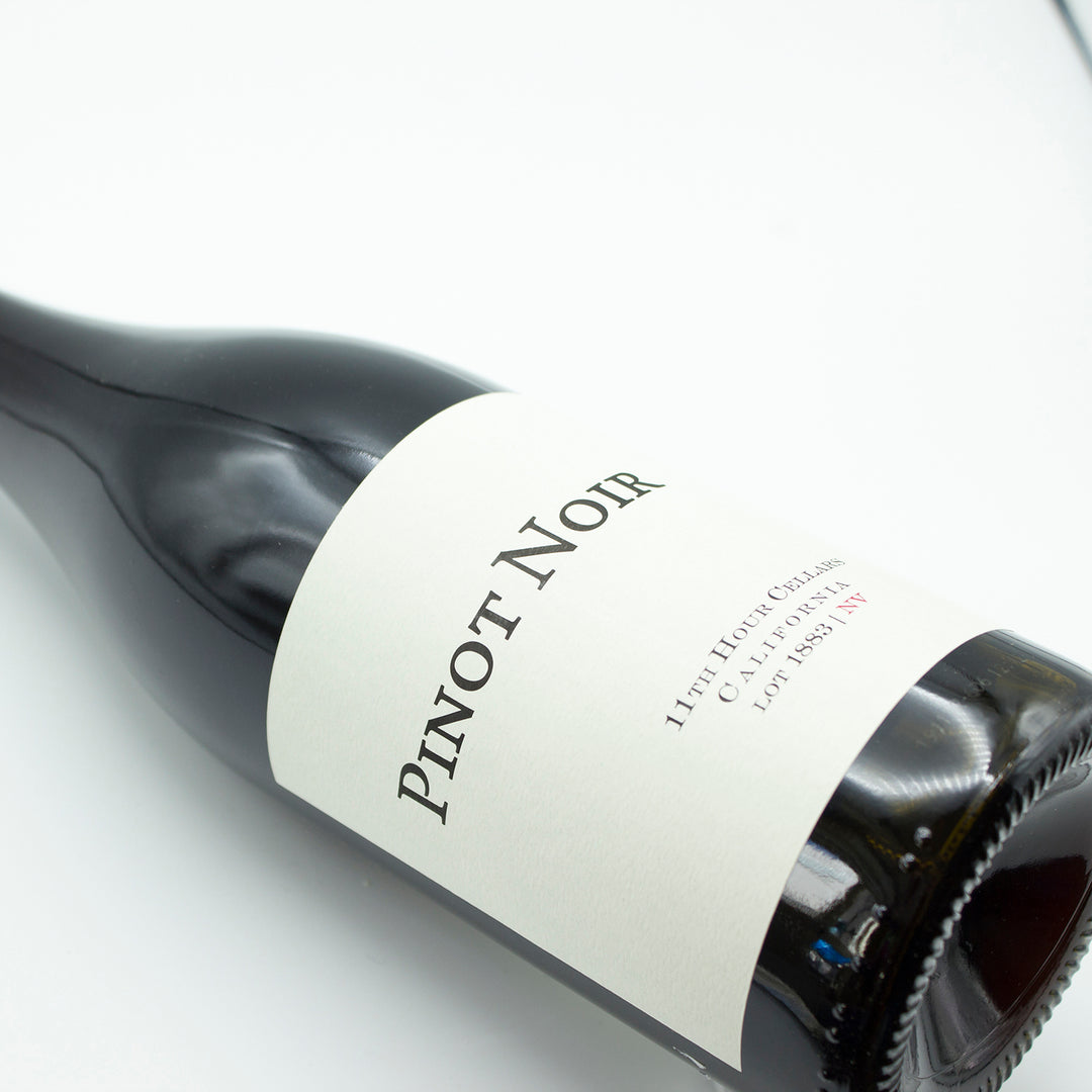 image of 11th Hour Cellars Pinot Noir wine at Wine Lovers Agency Inc