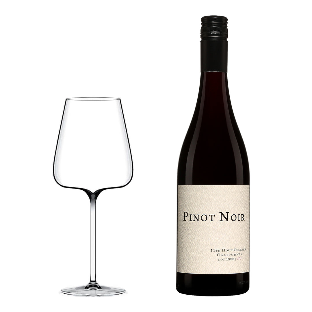 image of 11th Hour Cellars Pinot Noir wine at Wine Lovers Agency Inc